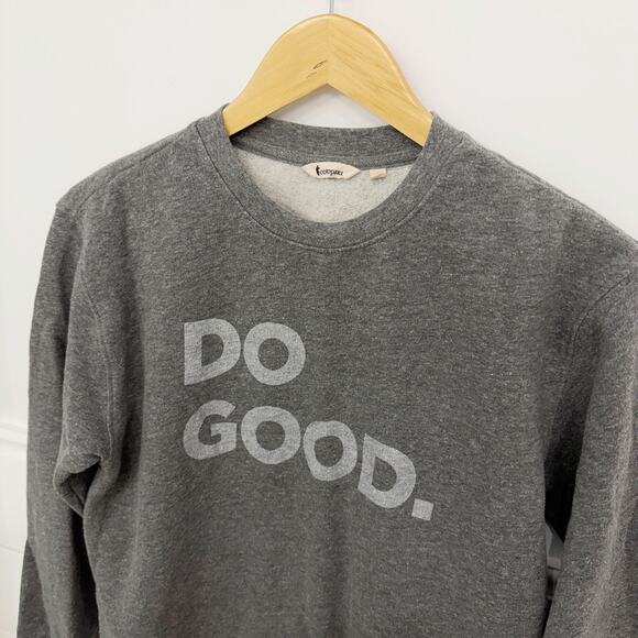 Women’s Cotopaxi Do Good. Gray Crewneck Sweatshirt Size Small S - Picture 3 of 5